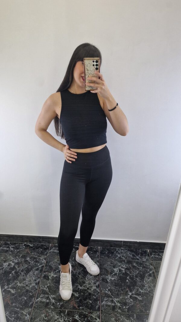 Legging negro push up antilejía