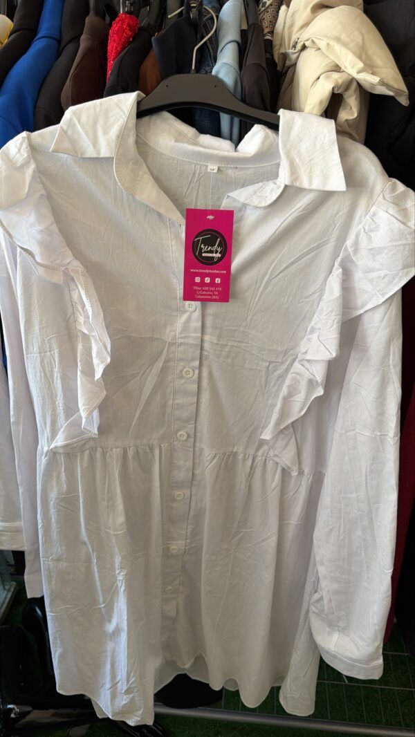 Vestido camisero talla M