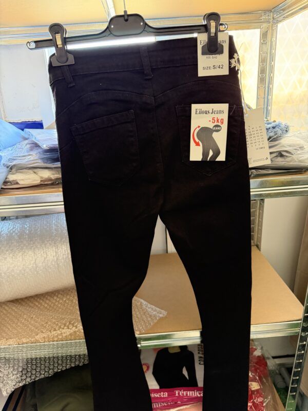 Vaquero flared negro t38