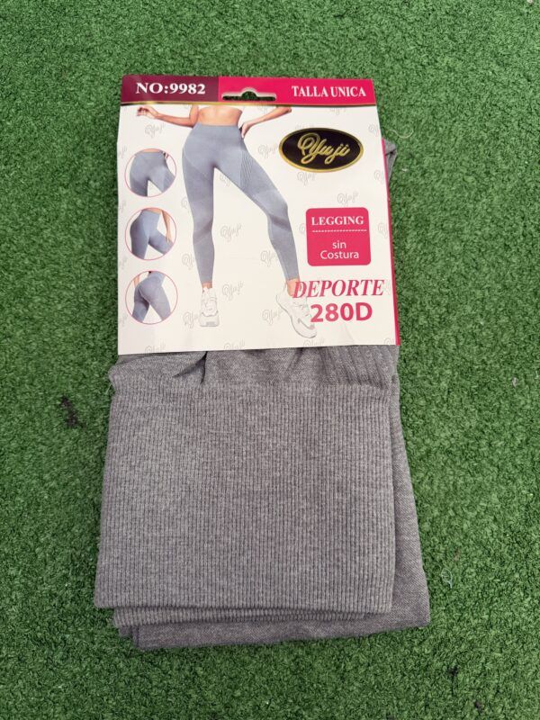 Legging deportivo gris