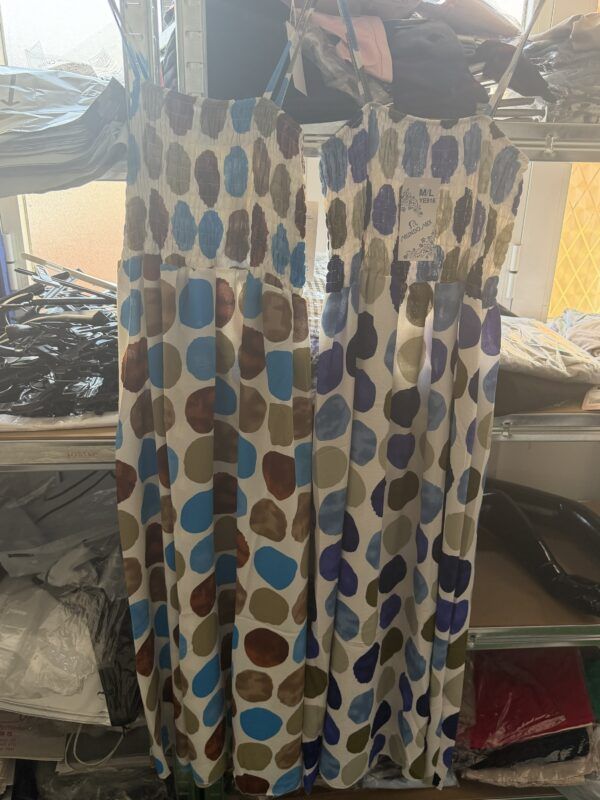 Vestidos topos talla única hasta XL