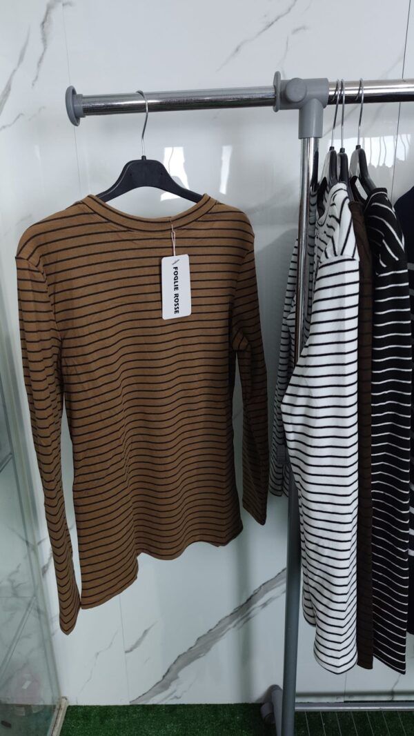 Camiseta polar rayas